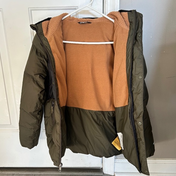 The North Face Kids' Water Repellent Fleece Lined 600 Power Down Puffer Jacket - Picture 6 of 6